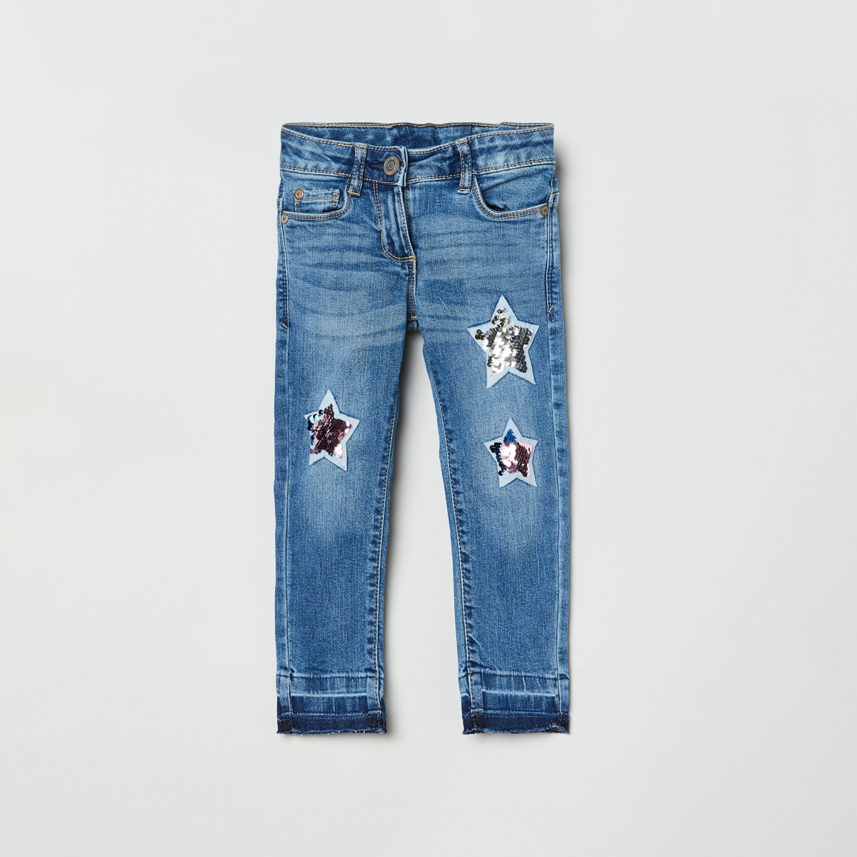 MAX Sequinned Slim Fit Jeans