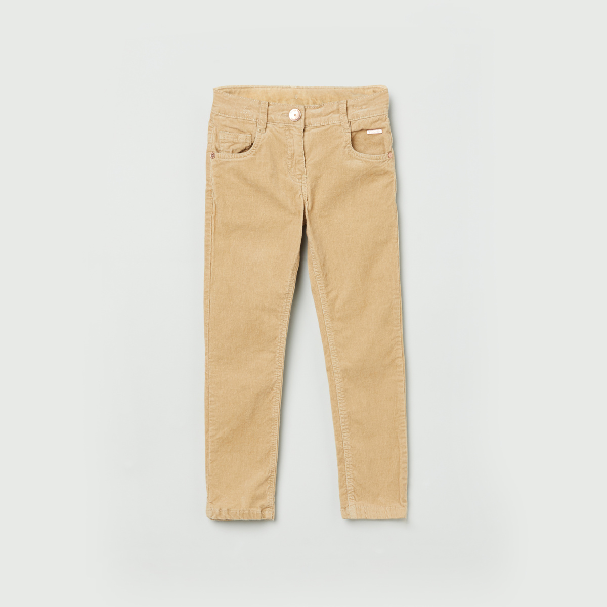 MAX Textured Corduroy Slim Fit Trousers