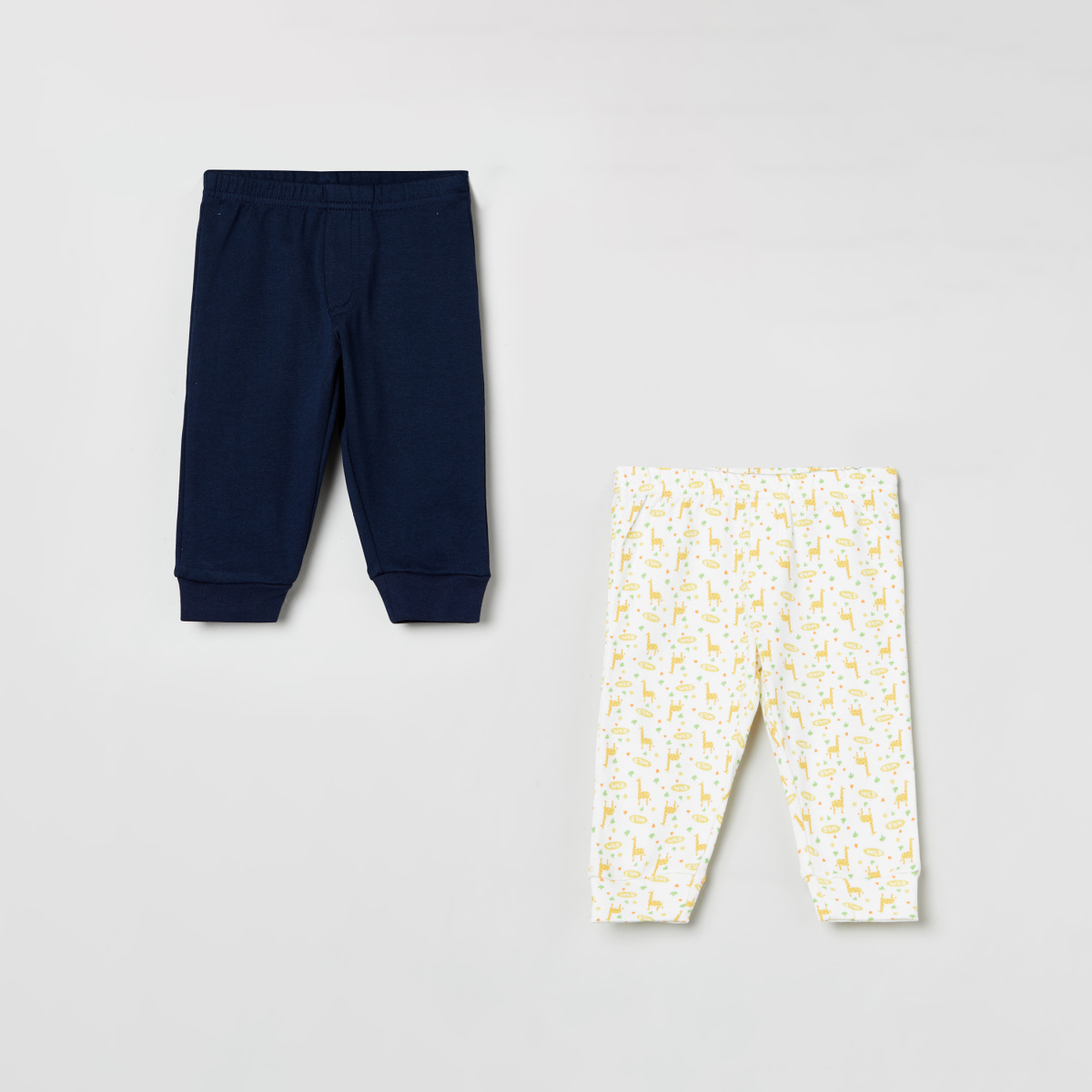 MAX Printed Elasticated Pyjama - Set of 2 Pcs