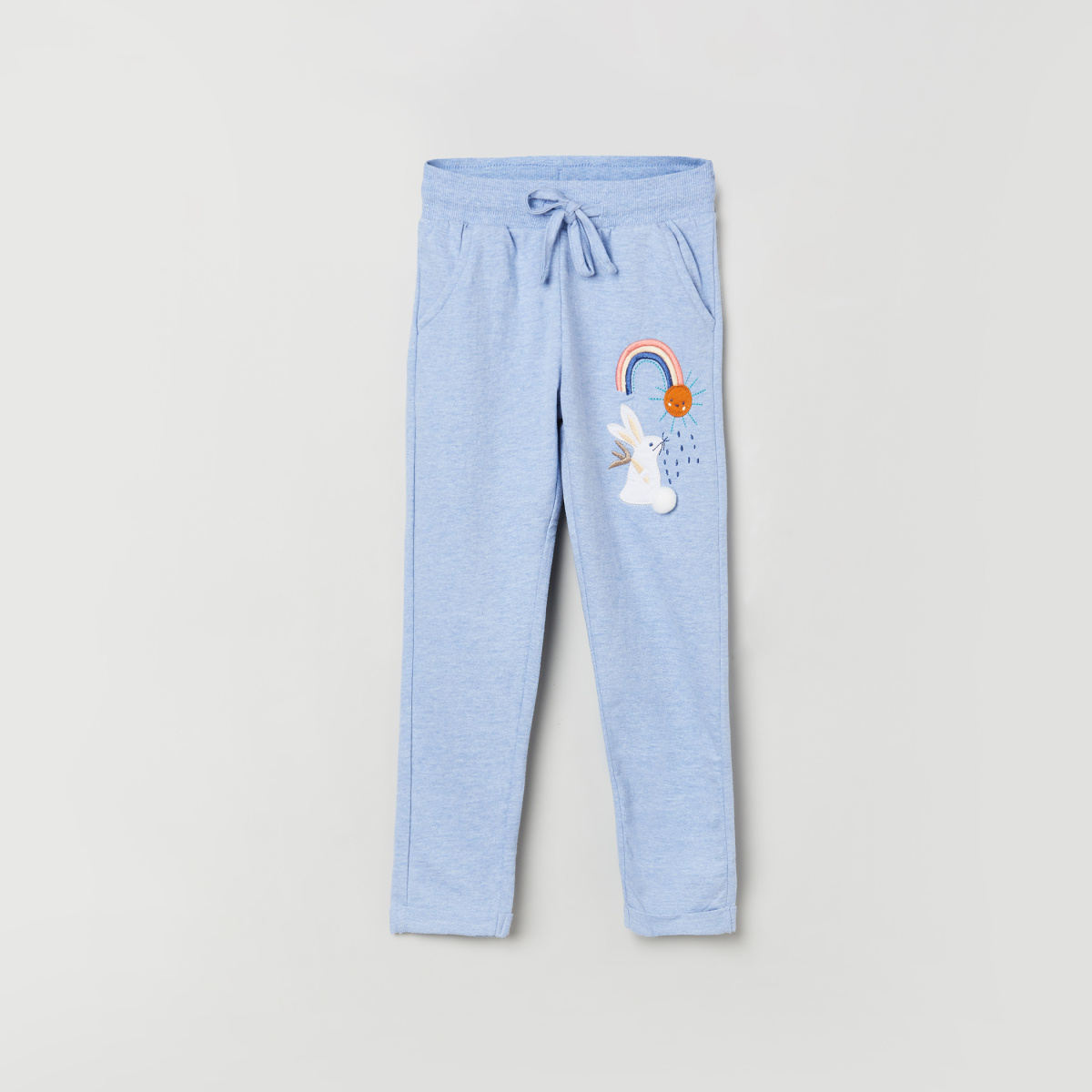MAX Embroidered Elasticated Track Pants