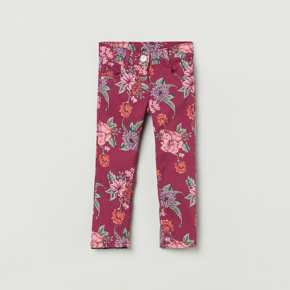 MAX Floral Print Trousers