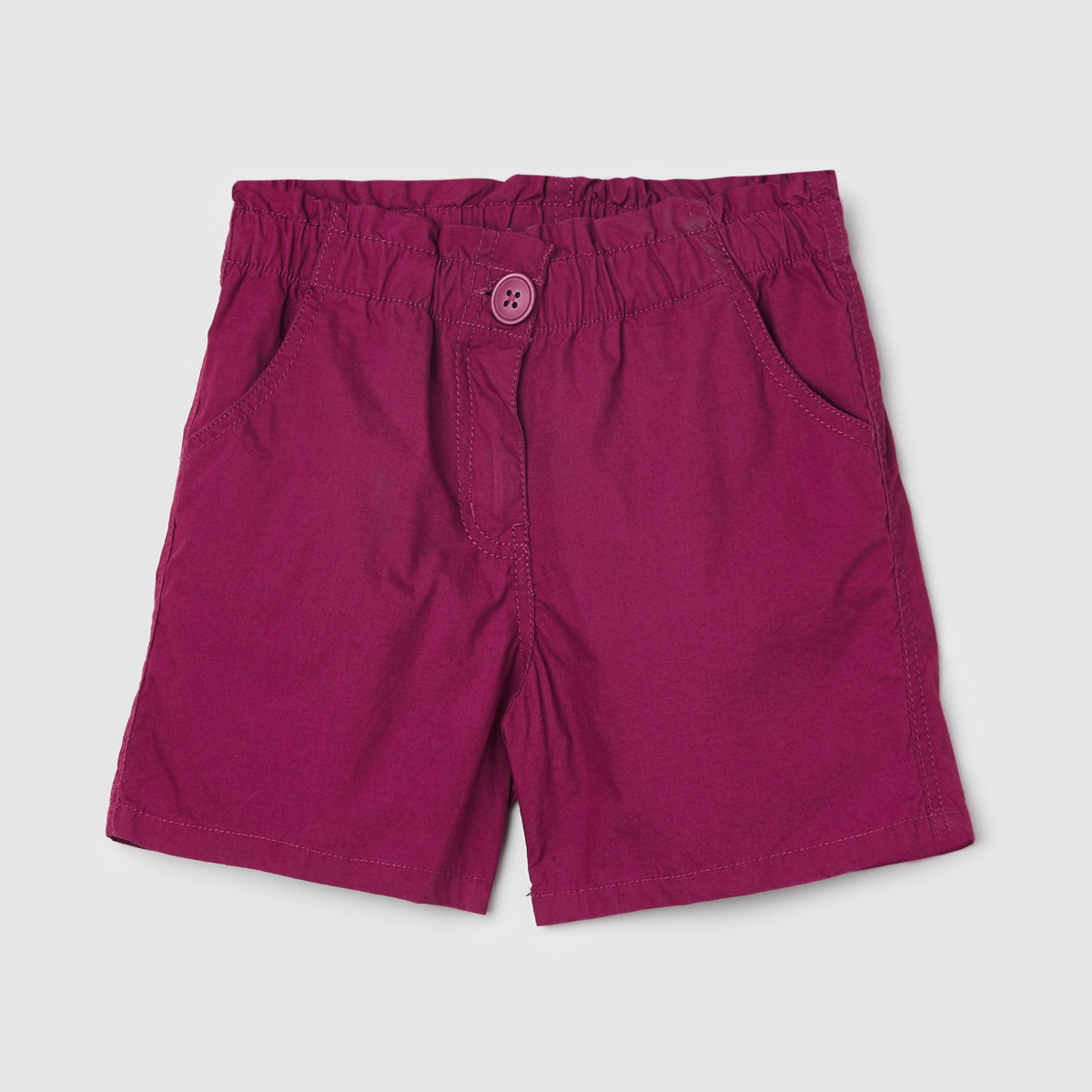 MAX Solid Elasticated Waist Shorts