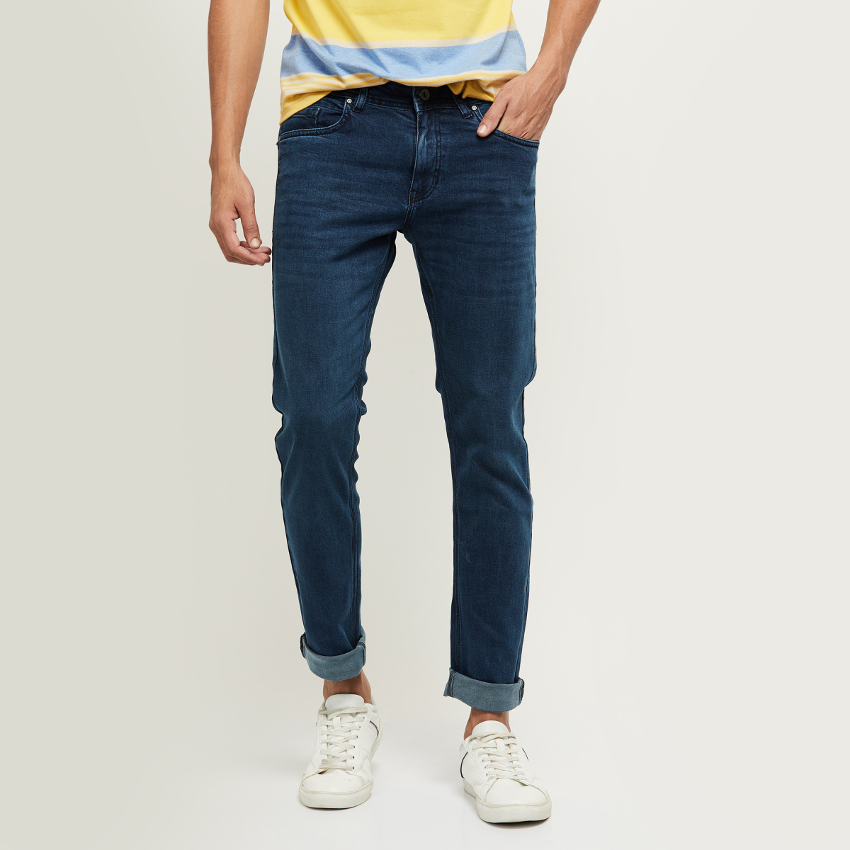 MAX Washed Skinny Fit Jeans