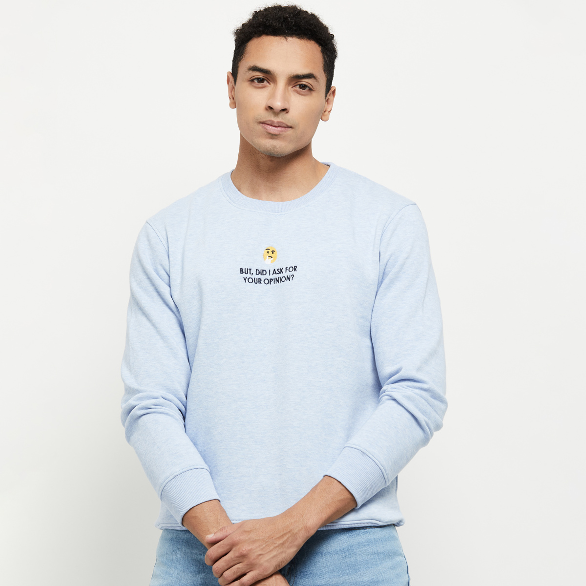 MAX Printed Regular Fit Sweatshirt