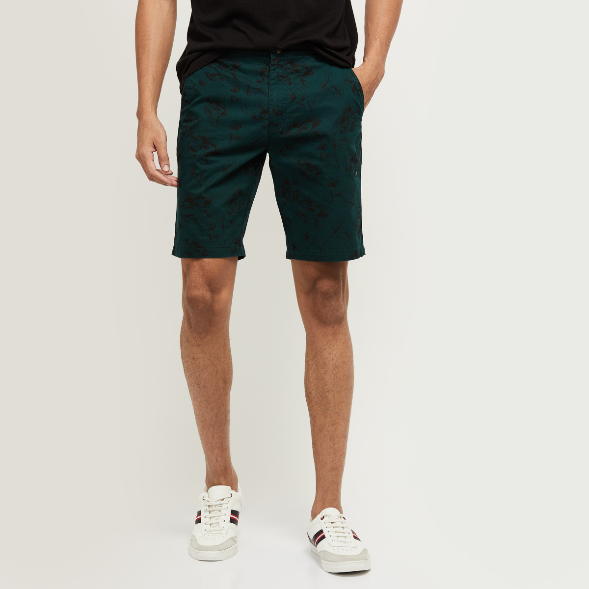 MAX Floral Print Shorts