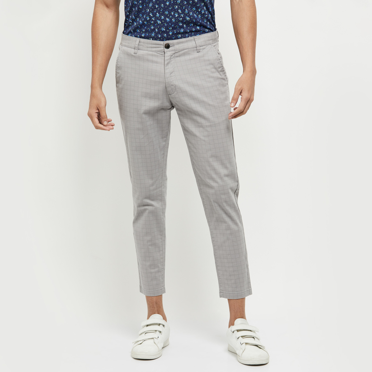 Buy JAINISH Men Smart Slim Fit Solid Formal Trousers Coffee 30 at  Amazonin
