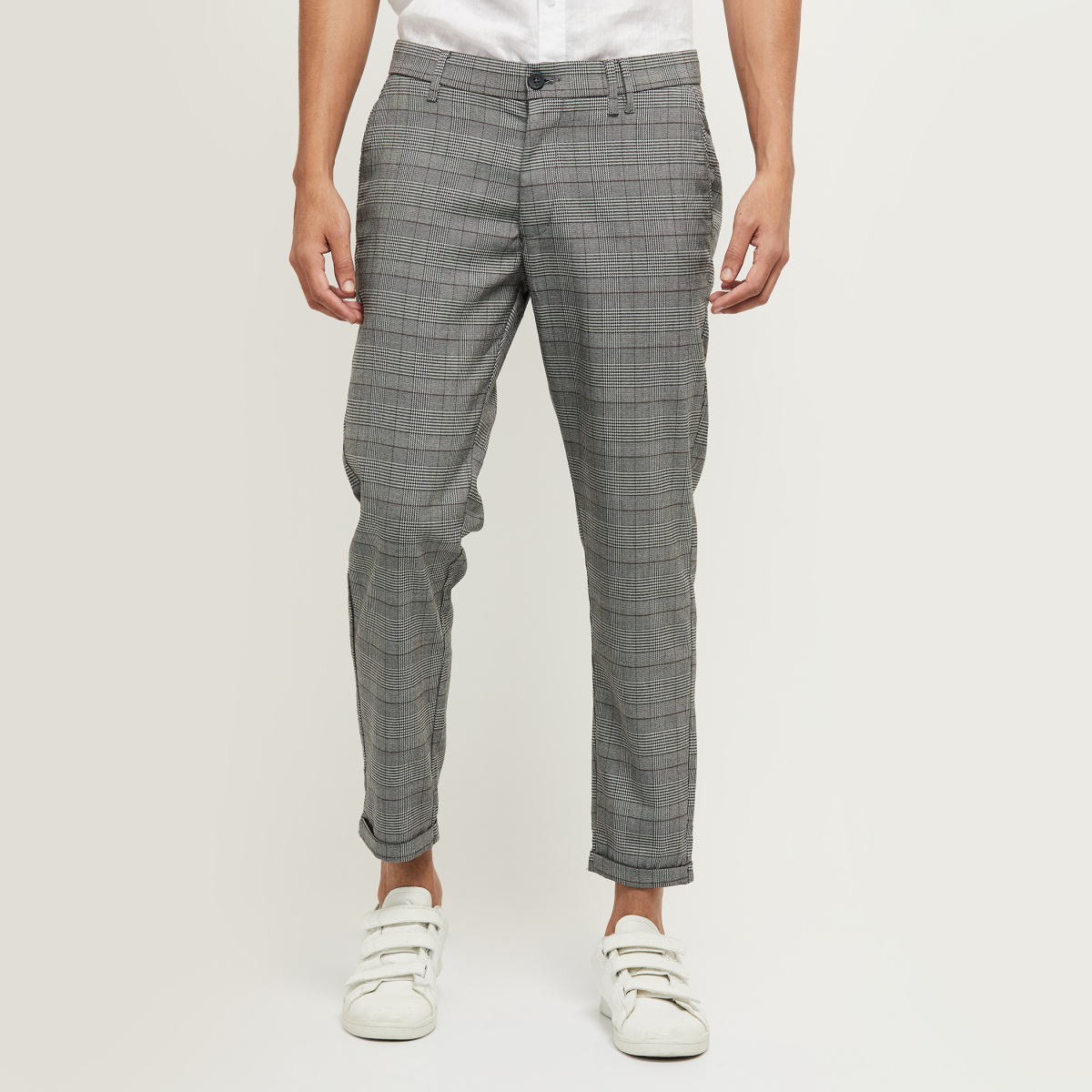 MAX Printed Casual Trousers