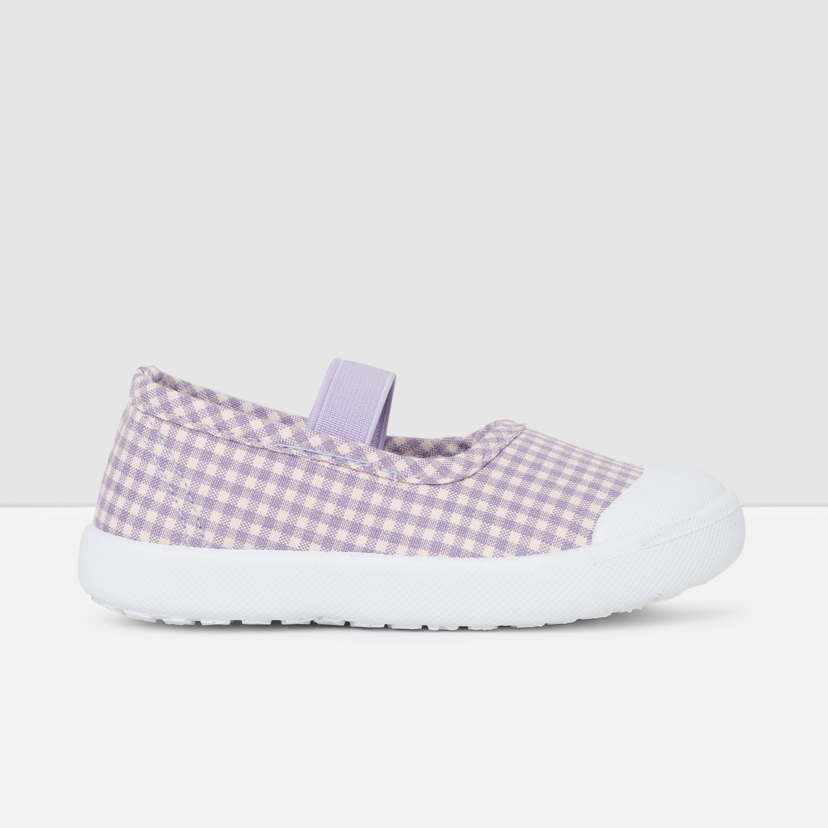 MAX Checked Slip-On Canvas Shoes