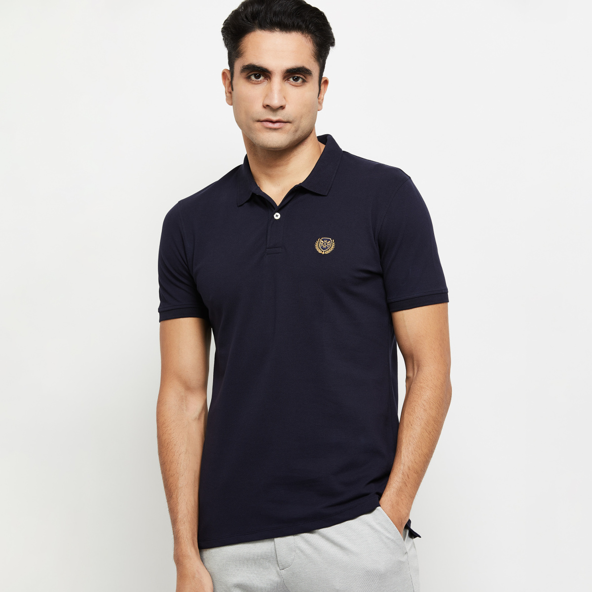 MAX Solid Polo T-shirt